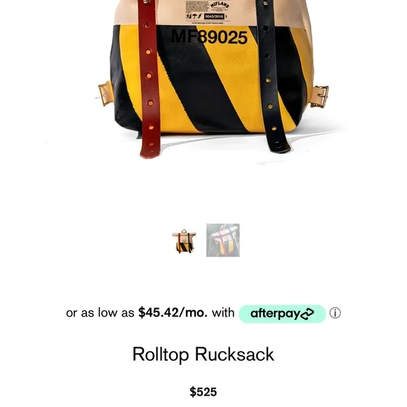 Mifland Rolltop Rucksack Backpacks